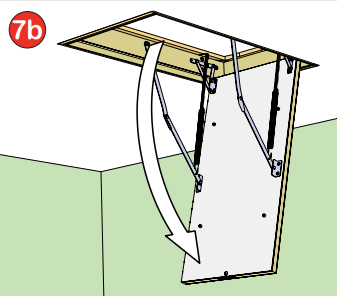 test your opening hatch is opening in the correct direction