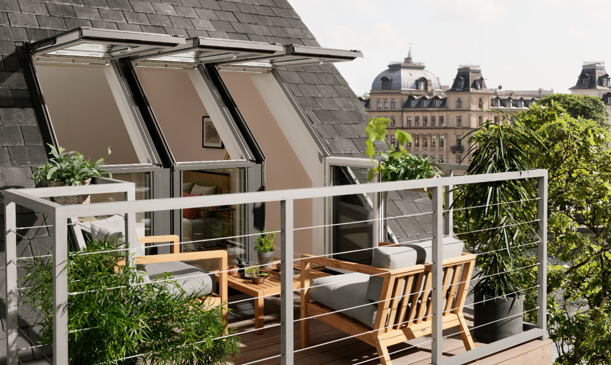 Roof Terrace Windows